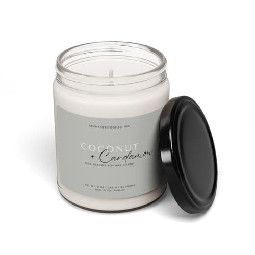 Coconut Cream Cardamom Candle